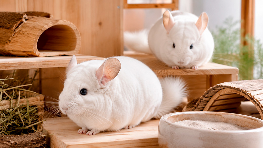 Chinchilla blanca