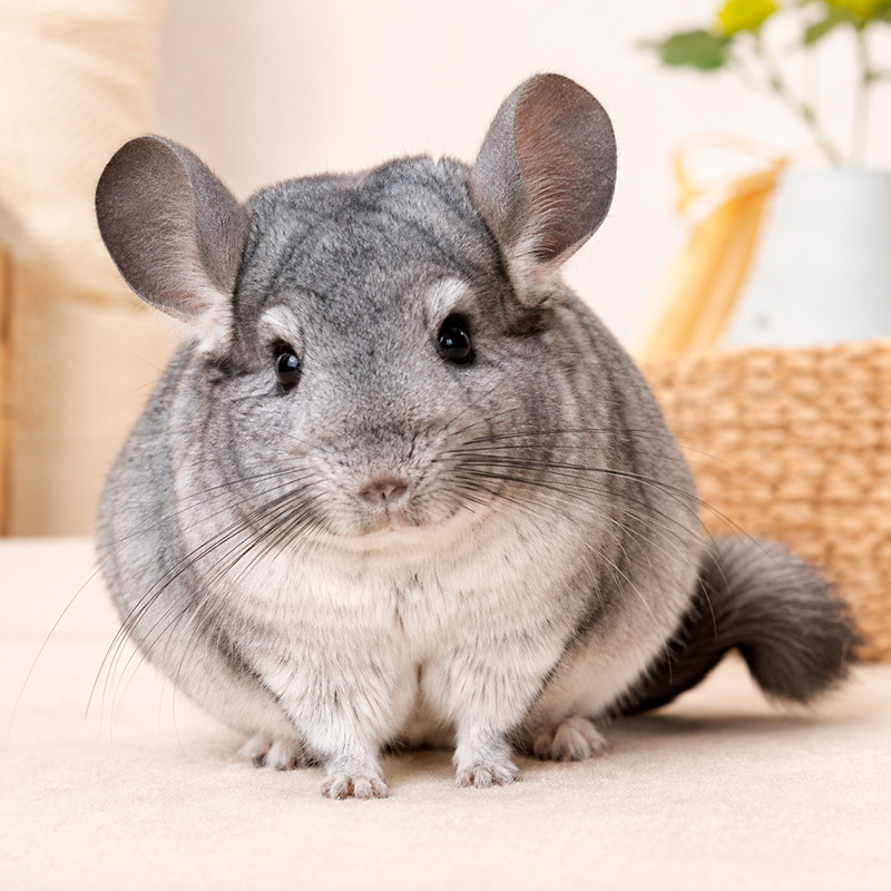 Chinchilla de cola corta