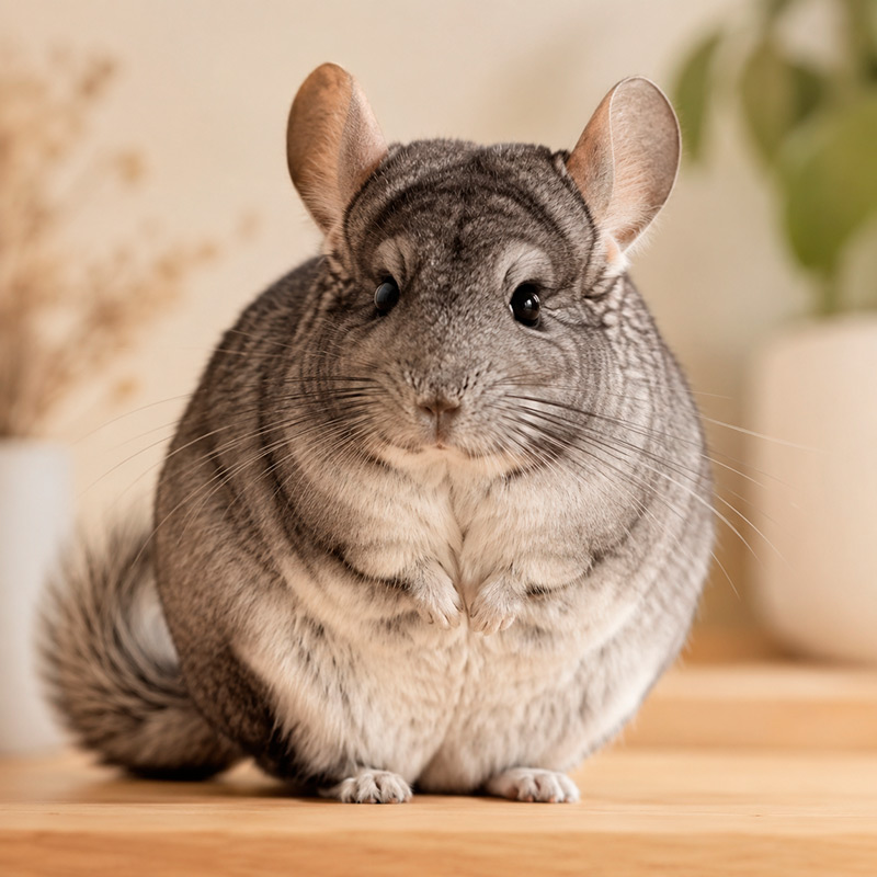 Chinchilla gris estándar