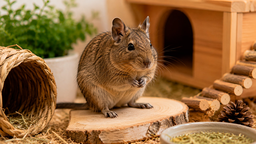 ¿Es una buena mascota? de Degús