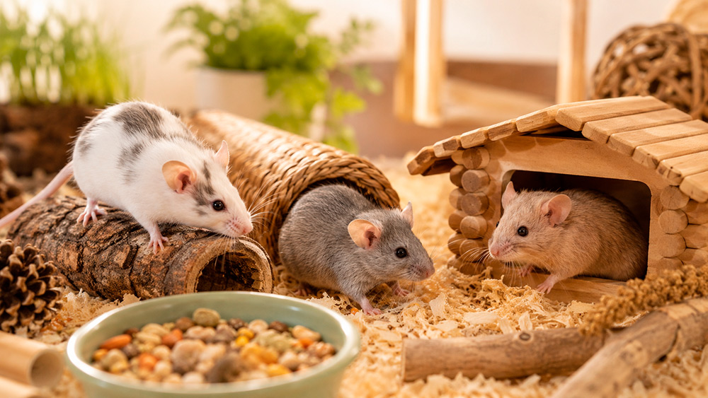 Ratones domésticos