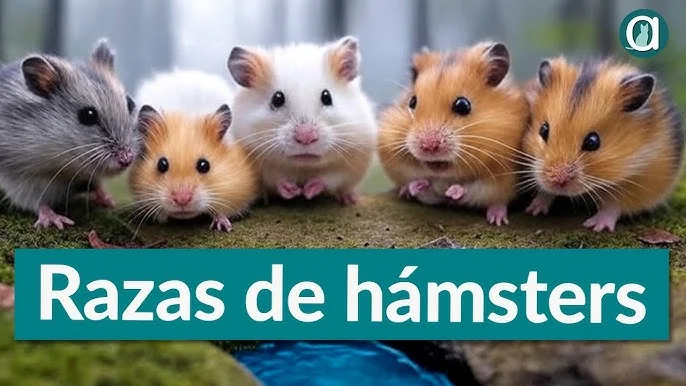 Tipos de hámster doméstico: diferencias entre sirio, ruso, roborowski, Campbell y chino